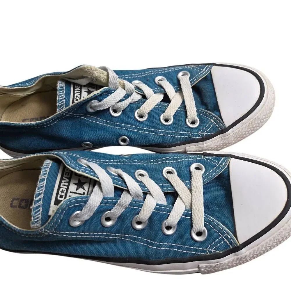 CONVERSE ALL-STAR BLUE LAGOON (153867F) CT CLASSIC SHOES SNEAKERS - WOMENS 6 MEN - Picture 3 of 6
